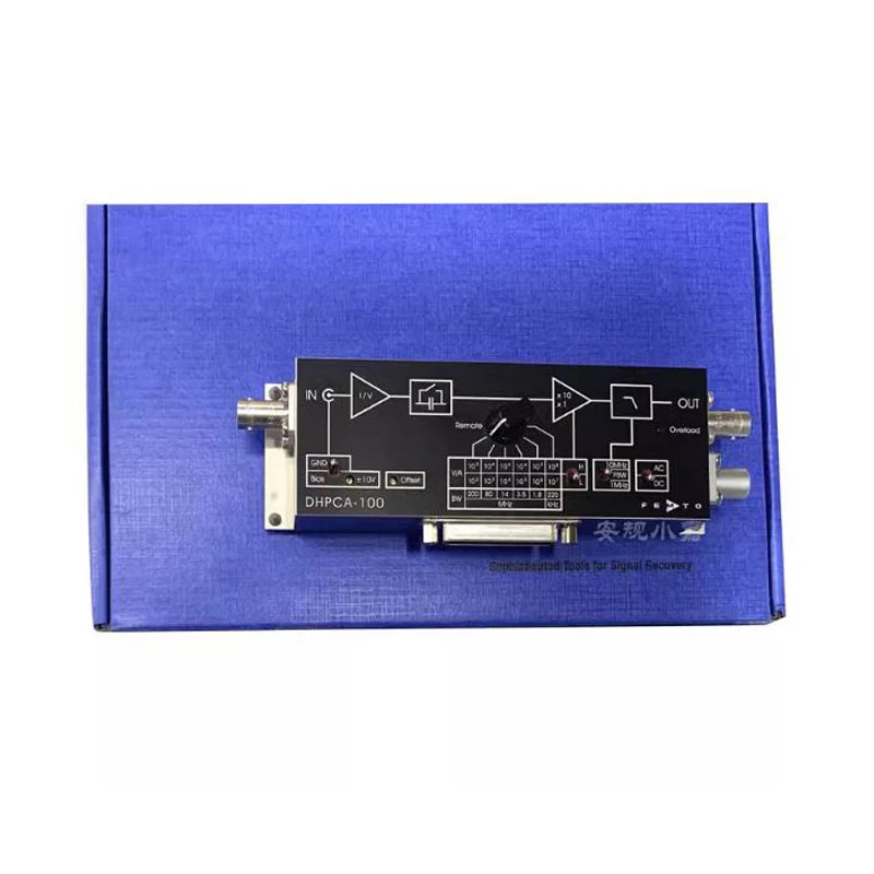 DHPCA-100 FFemto PS-15-25-L Current Preamplifier Module