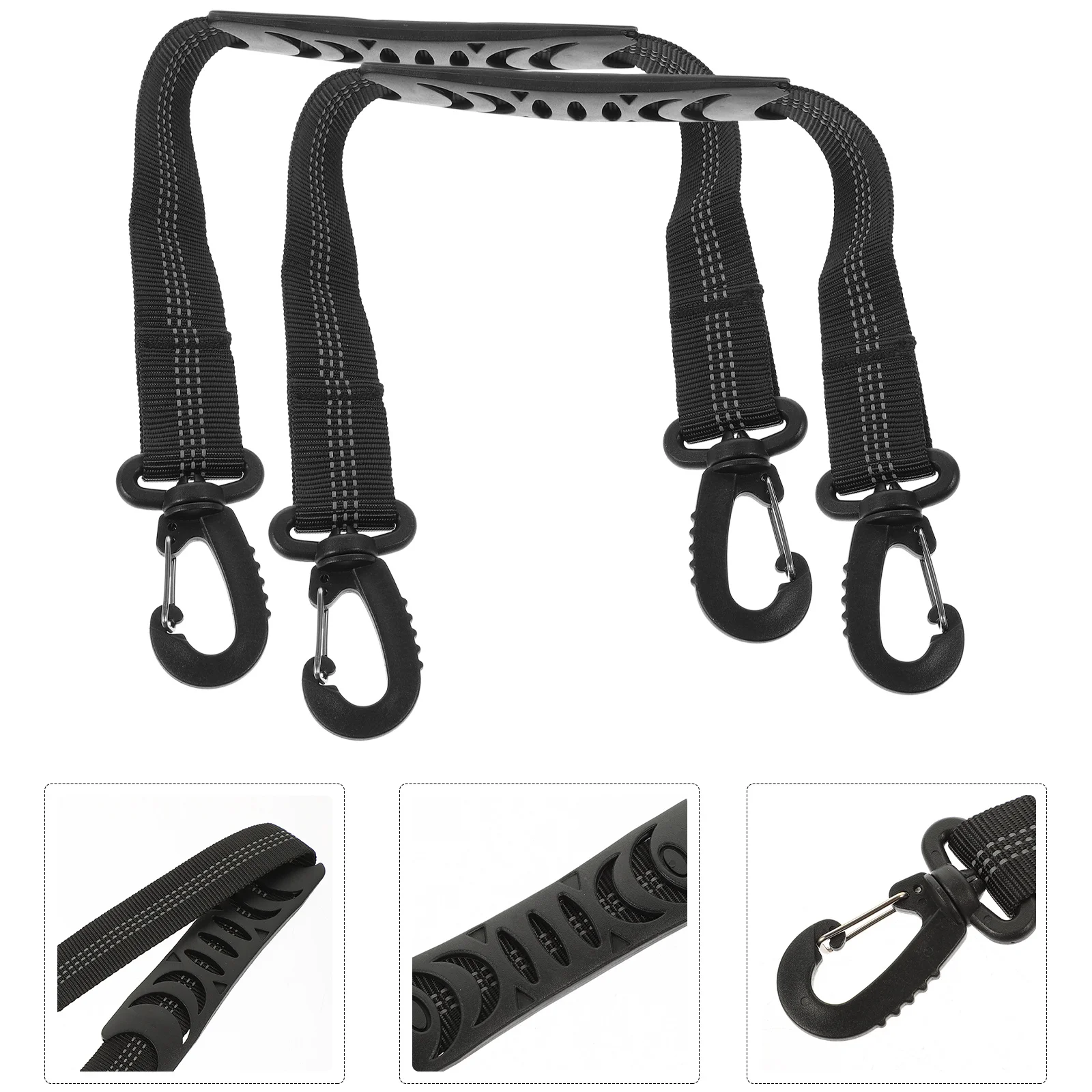

2pcs Portable Ski Straps Adjustable Nylon Strap For Ski Boots Roller Skates Ice Skating Shoes Outdoor Skating Gear Carrier