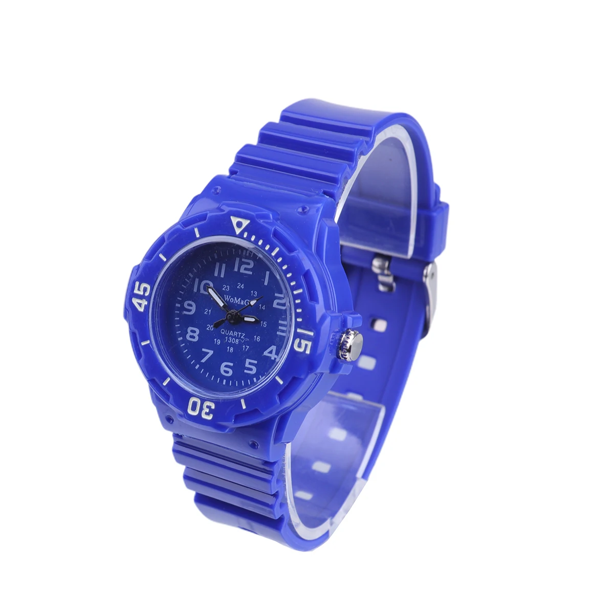 Silicone Quartz Watch Kids Watches Sports Wristwatch Durable Precise Timekeeping Arabic Numerals Display Fashionable Children