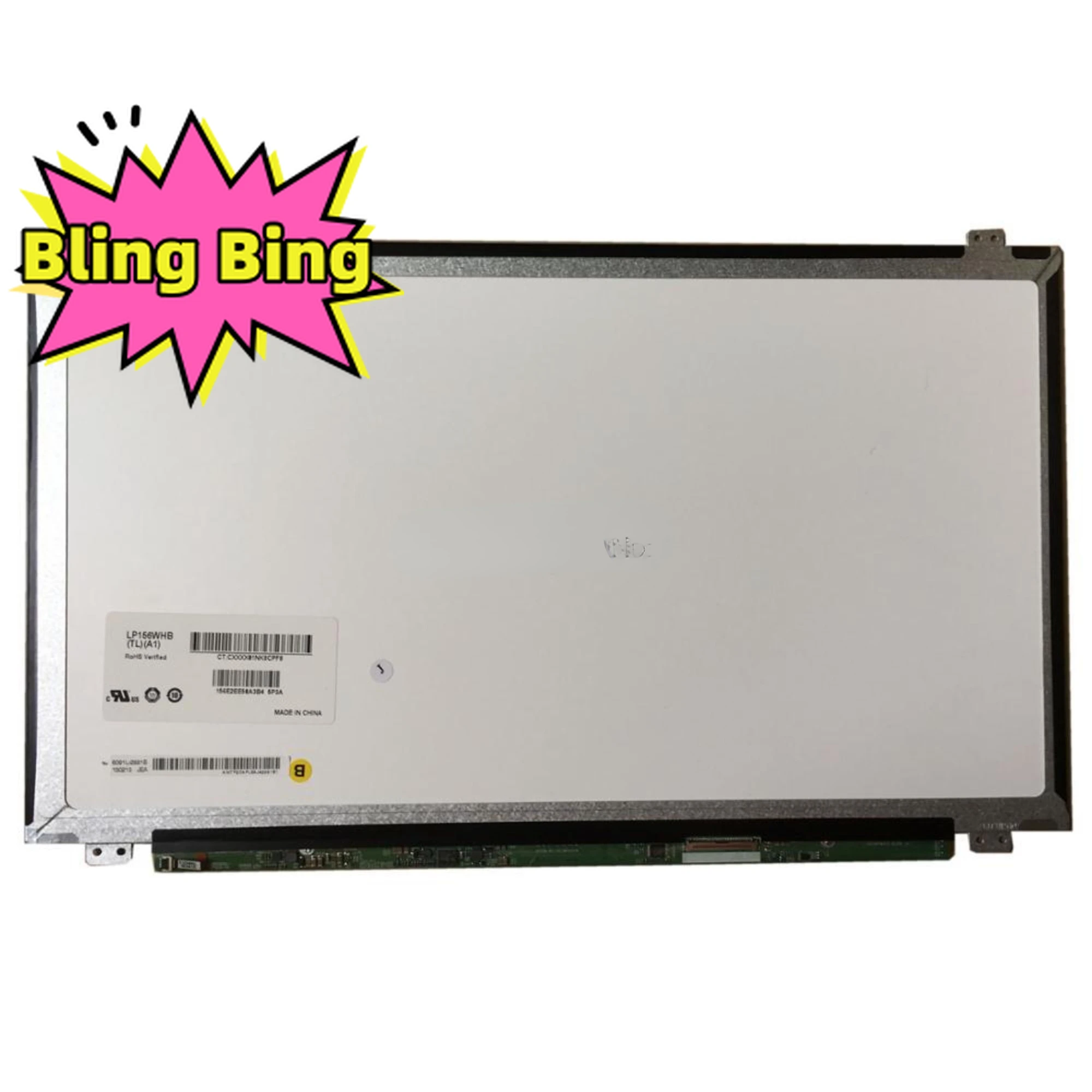 LP156WHB TLA1 TLC1 TLD1 fit B156XW04 V.5 V.6 V.0 15.6 slim 1366X768 40 pin LED LCD Screen