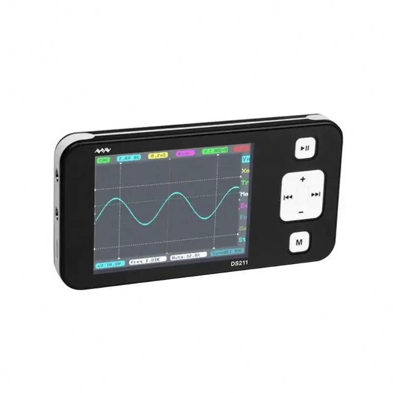 Mini DS211 Pocket Oscilloscope 200KHz Bandwidth Upgraded Version For DS201 DSO201 DSO201Pro