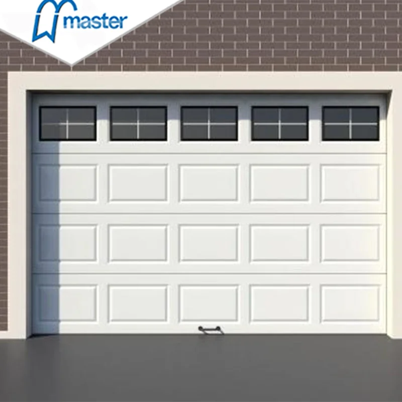 Hot Sale High Quality Commercial Use 9x8 8x8 Automatic Sectional Garage Door With Good Price