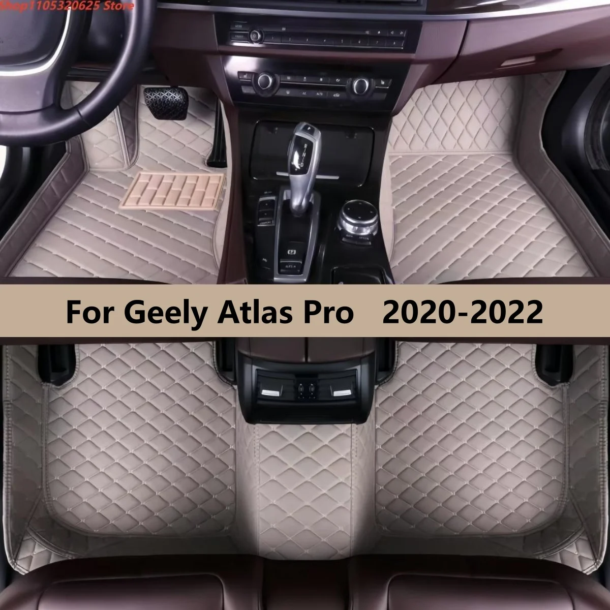

Автомобильные коврики для Geely Atlas Pro 2020 2021 2022, всепогодные, водонепроницаемые, полный комплект