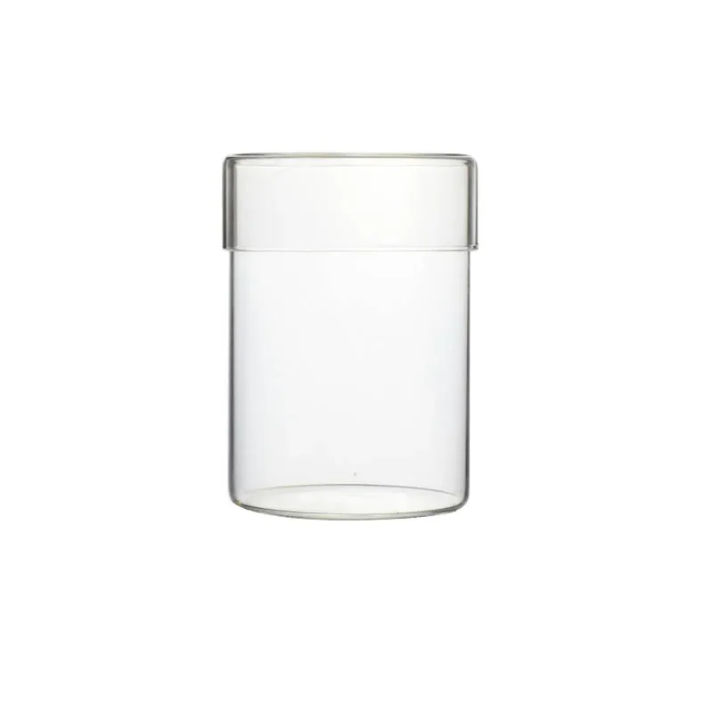 Glass Canisters Set of 4 for Kitchen Storage Glass Container with Cover Mason Candy Jar for Spices Glass Storage Jars