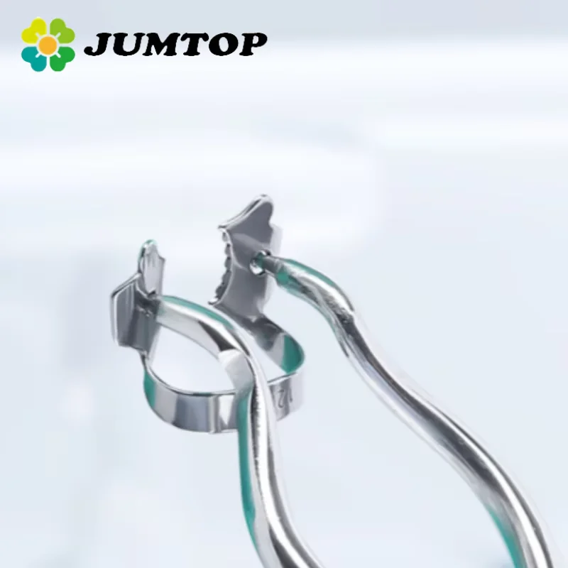 

JUMTOP Stainless Steel Dental Rubber Dam Clamps Endodontic Restorative Barrier Clips Dentistry Tools