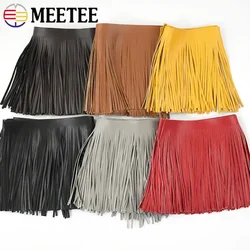 2Meters Fringe Ribbon 10-30cm Leather Suede Tassel Lace for Dresses Decoration Handbag Luggage Trimming Sewing Accessories