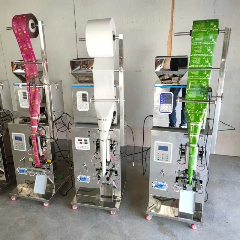 

PBOBP Vertical Automatic Packaging Machine, Multifunctional Quantitative Filling Machine For Three Sided Granular Powder Tea