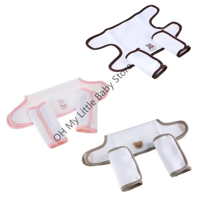 

M76C 3 шт./компл. детские нагрудники на табуретке, чехол для малышей, хлопковая ткань для кормления