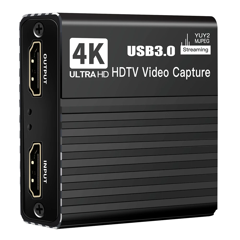 USB 3.0 Video Capture Card 1080P 60FPS Video/Audio Capture Device Live Recorder Grabber Capturer for Streaming Game Recording view 2