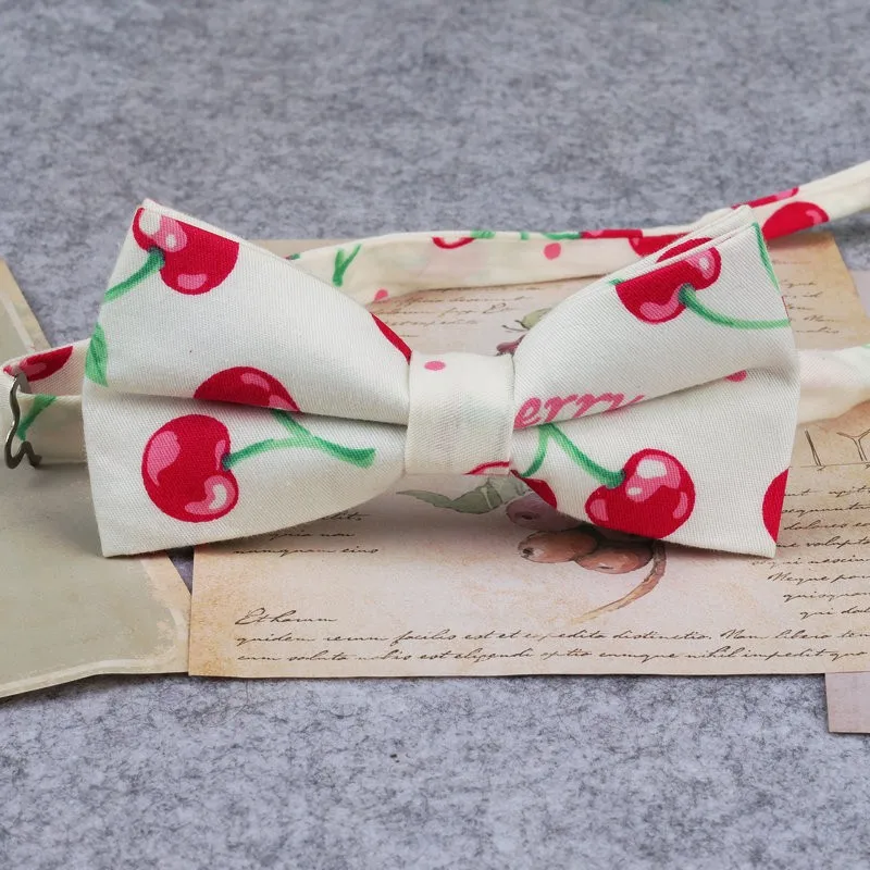 Marke Neue Männer Mode Retro Blume Drucken Bogen Krawatten Für Mann Casual Schule Jungen Katzen Muster Neck Tragen Bowtie Zubehör schmetterling – Detail 10