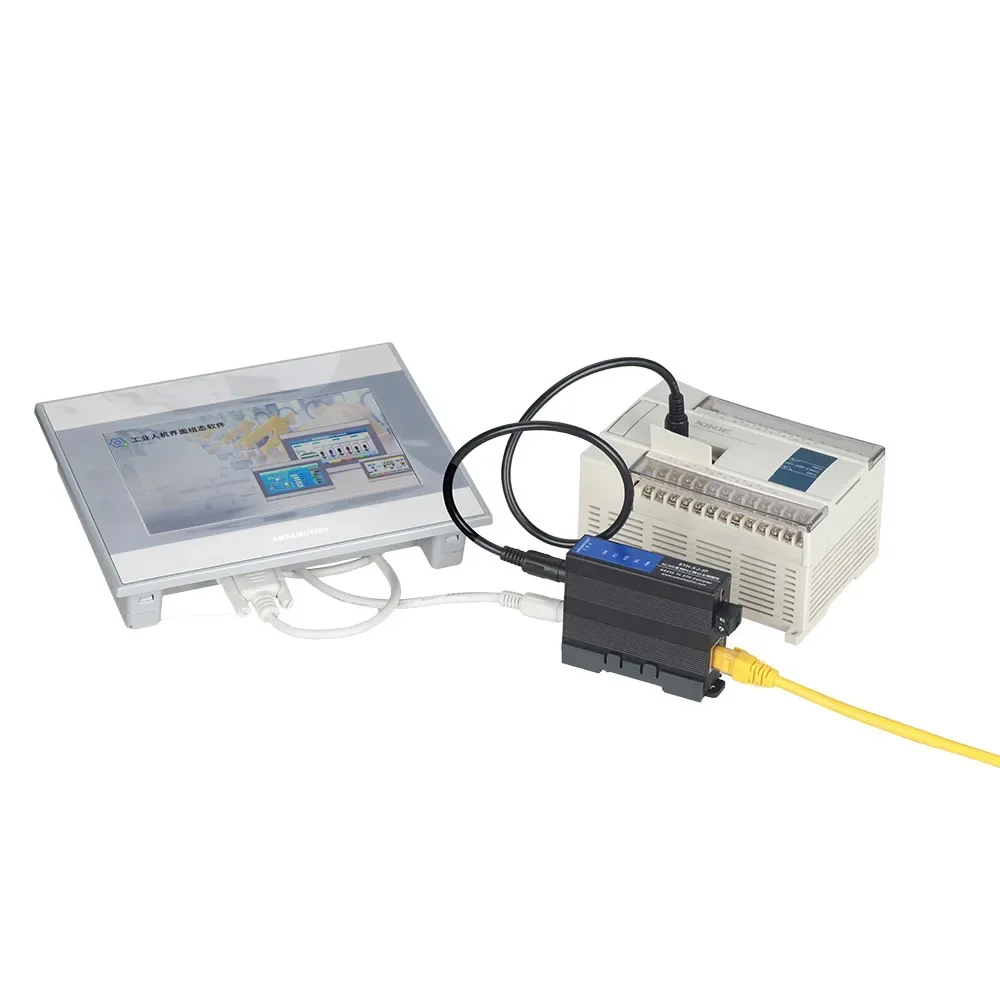 وحدة إيثرنت محول RS232 إلى ETH لسلسلة Xinje XC XD XL PLC وحدة تمديد ETH-XJ-2P #6
