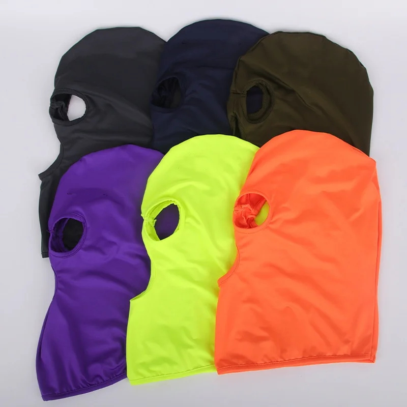 Full Face Cover Hat Men Women 1 Hole 2 Holes 3 Holes Motorcycle Helmet  Liner Cap Quick Dry Balaclava Ski Cycling Warm Face Masks - AliExpress  200000297