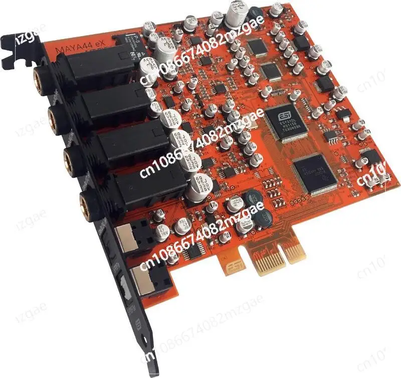 

44EX PCIe built-in sound card recording Karaoke music arrangement live broadcast rack fiber optic artifact