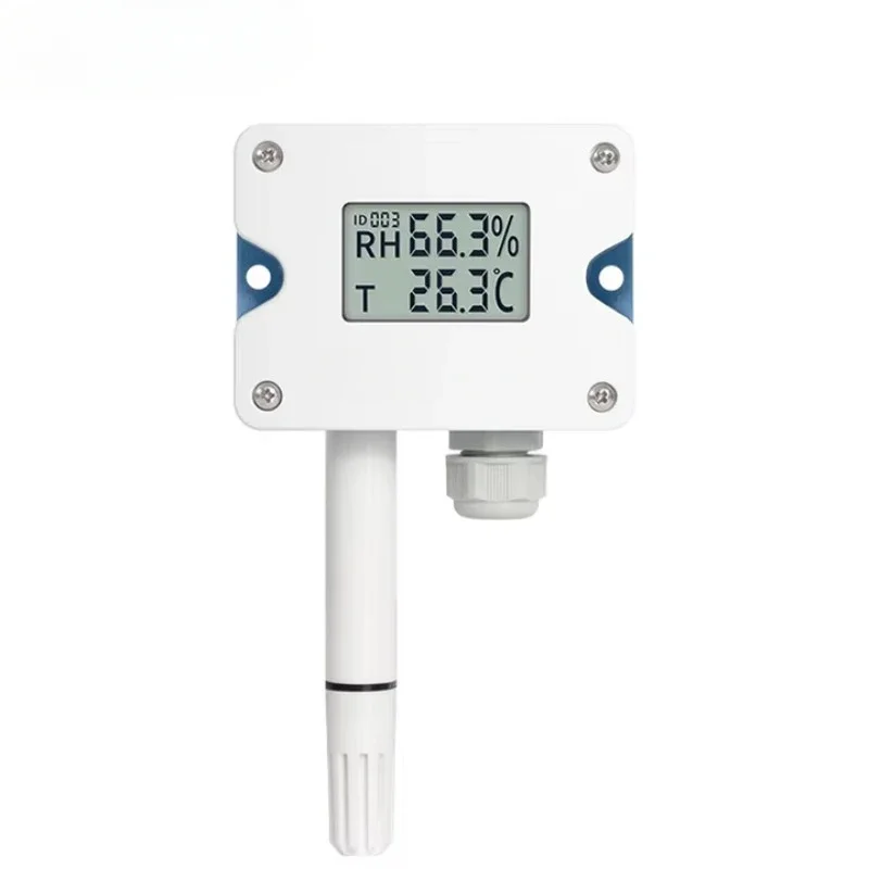 Wall Type Temperature and Humidity Transmitter RS485 Digital LCD Display Greenhouse Temperature and Humidity Sensor