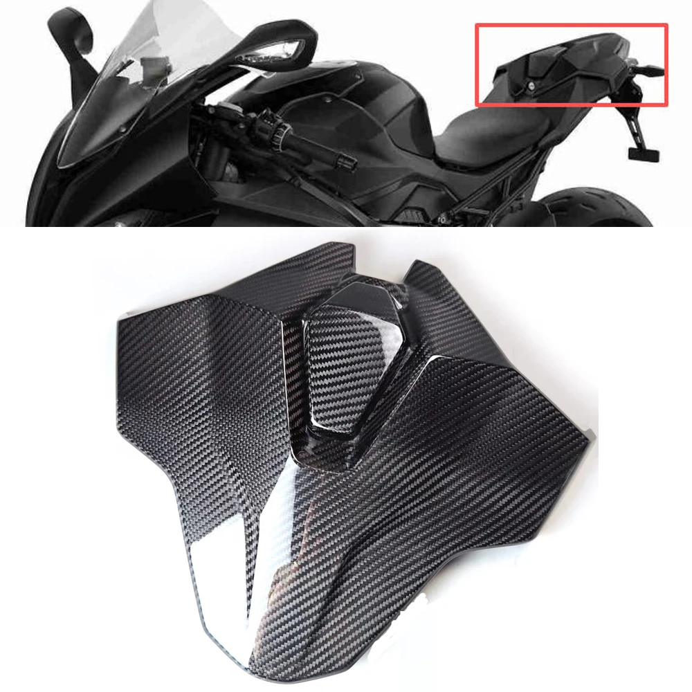 

Carbon Fiber Moto Rear Passenger Seat Cowl Pillion Fairing Tail Section Cover for BMW S1000RR 2023-2025 Motorcycle Accessories