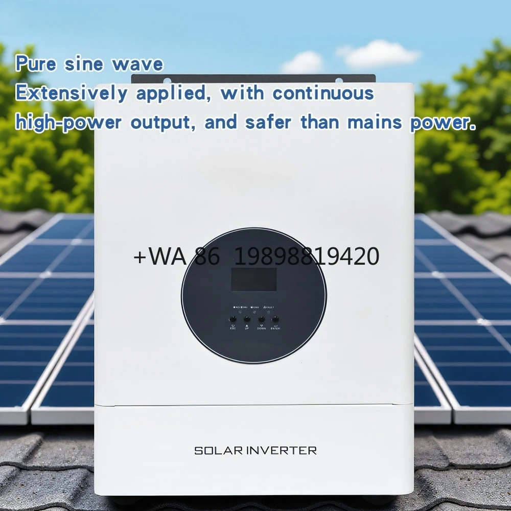

Complete Home Solar Inverter 48V Kit From China 3kw 4kw 5kw MPPT Charger and Pure Sine Wave Single Phase Output