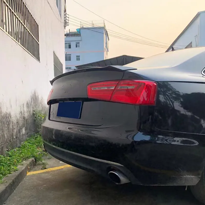 For 2012-2018 Audi A6 C7 High Quality ABS Plastic Car Rear Trunk Lid Spoiler Wing Exterior Tuning Accessories Part - Image 3