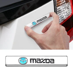 3D Aluminum Car Metal Strip Sticker Body Decoration Sticker For Mazda 2 3 5 6 CX5 CX9 CX7 CX4 CX3 CX30 MX5 MX3 BK Accessories