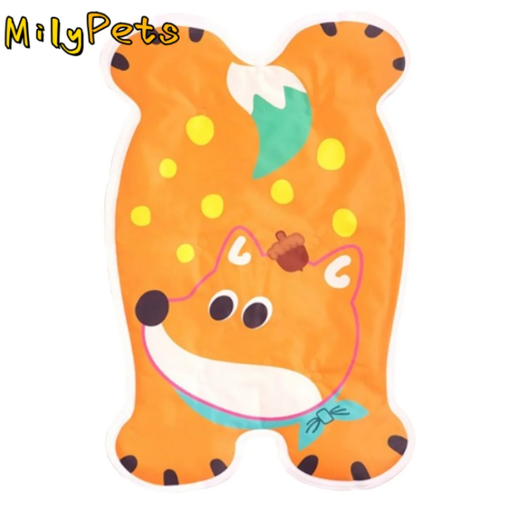 

Summer Blanket Cartoon Pet Cooling Mat Keep Cooling Ice Gel Dog Cat Sleeping Pad Portable Household Pet Ice Cushion Animal