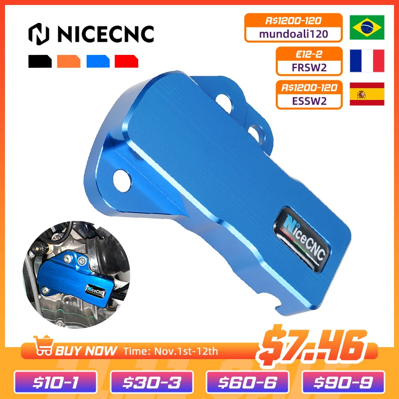 

Защита датчика NICECNC TPS для Husqvarna TE250i TE300i 2018-2022 TX300i TE150i 2020 2021 TE 250i 300i Защитная крышка TPS