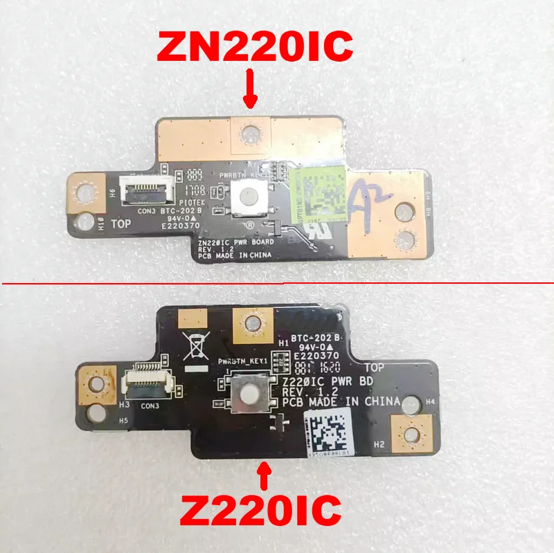 

Original FOR ASUS Zen AiO Pro Z220IC ZN220IC POWER BOTTON Switch BOARD test good free shipping