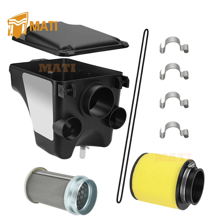 

Air Filter Kit Air Box Case Cover Seal For Honda Sportrax 300 TRX300EX TRX300X TRX250X 1991-2009 O.E.M# 17211-HC0-00