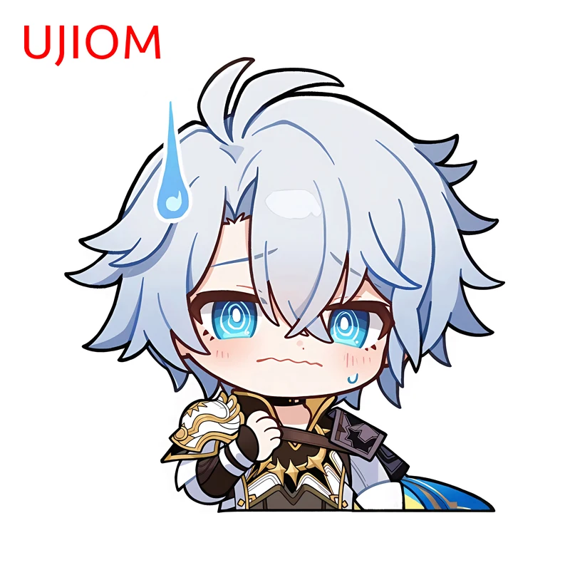 

UJIOM Honkai Star Rail Phainon Meme Series Wall Stickers Creative Lovely Cartoon Art DIY Home Decals High Quality House Decor