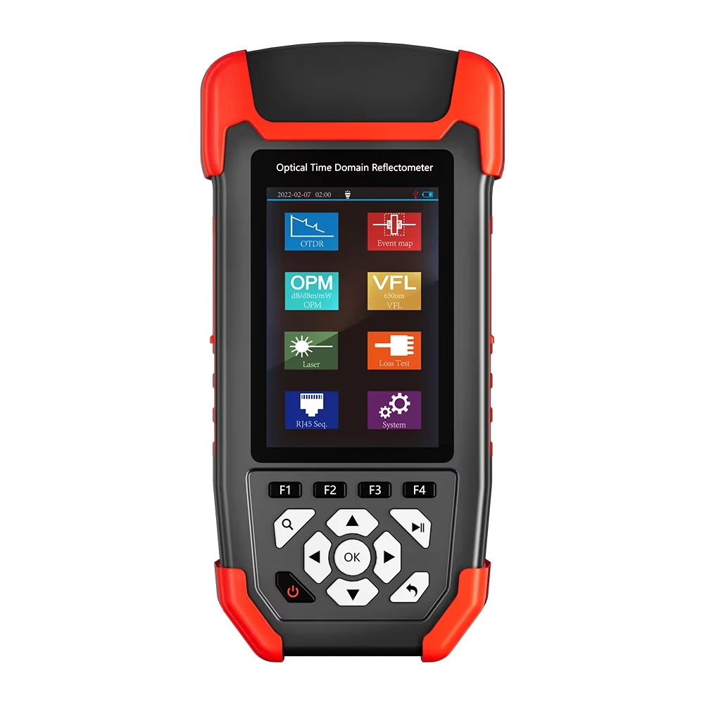 NOYAFA NF-981 8in1 جهاز اختبار الألياف البصرية OTDR مقياس الطاقة الضوئية كاشف الأخطاء مع OPM VFL OLS خريطة الحدث كابل إيثرنت متعدد