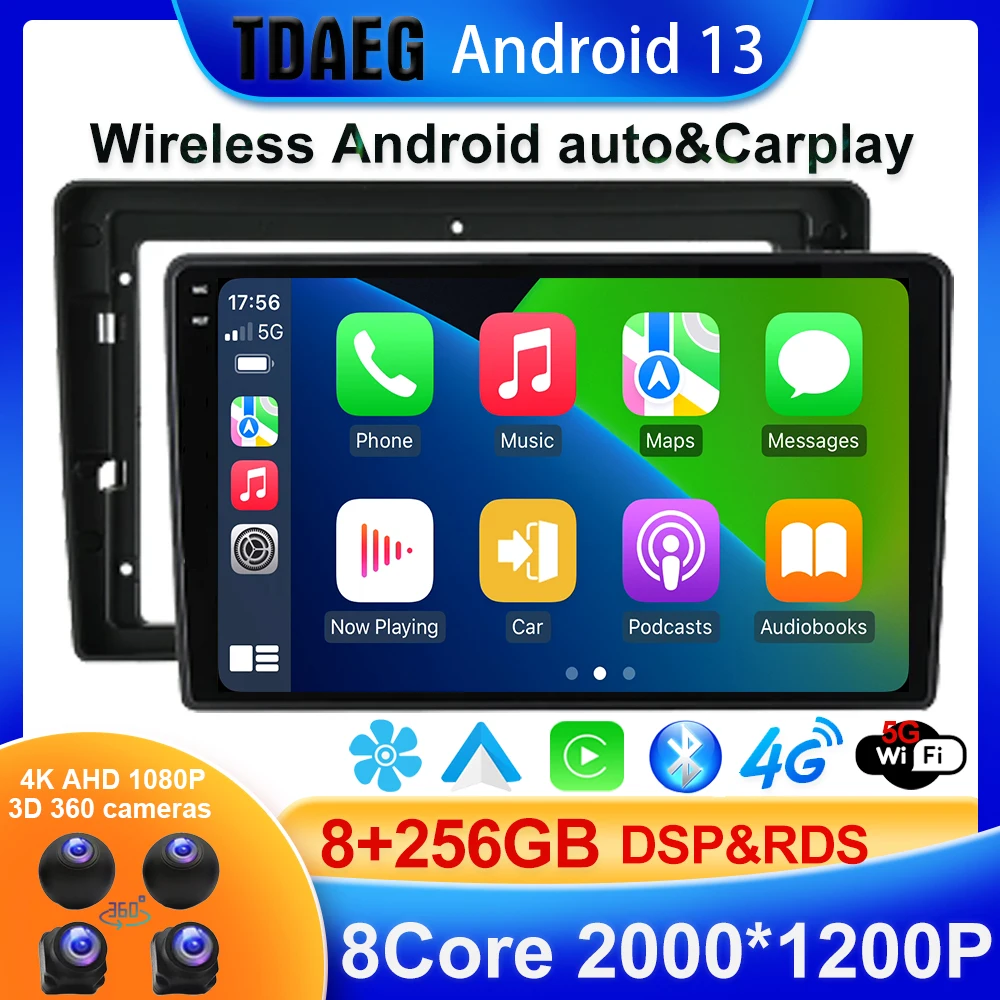 

For Volkswagen VW Touareg 2003 - 2010 Android Car Radio Multimedia Video Player Navigation GPS Carplay Touch Screen Auto Stereo
