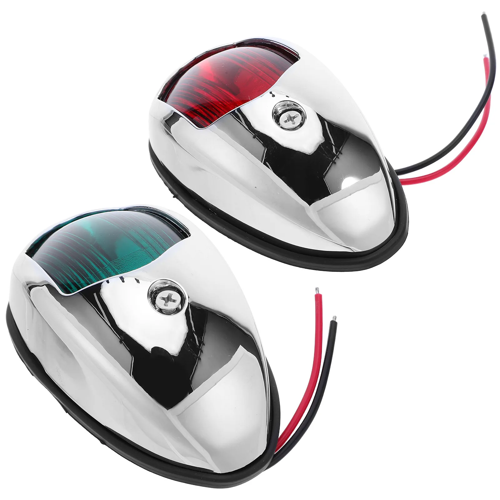 

2Pcs Marine LED Boat Navigation Lights Running Lights for Yacht Skeeter Touring Car Boats Waterproof Sealed