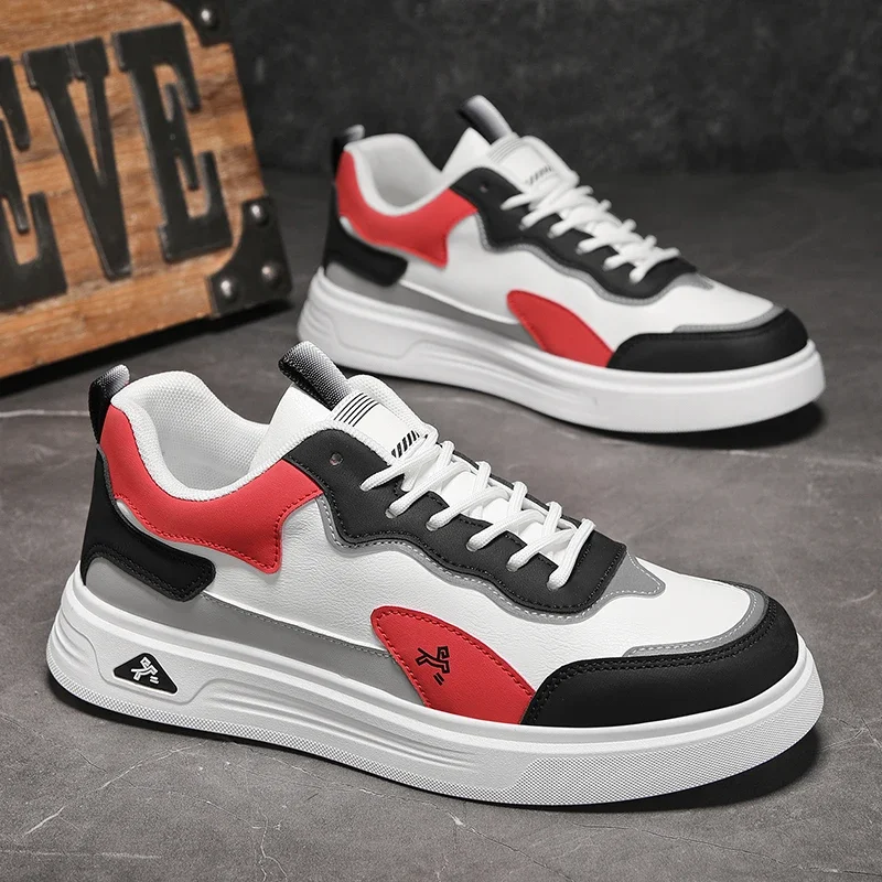 Street Style Skateboard Shoes For Men Comfortable Platform Casual Sneakers Man Sports Shoes Outdoor Non-slip Men's Skate Shoes