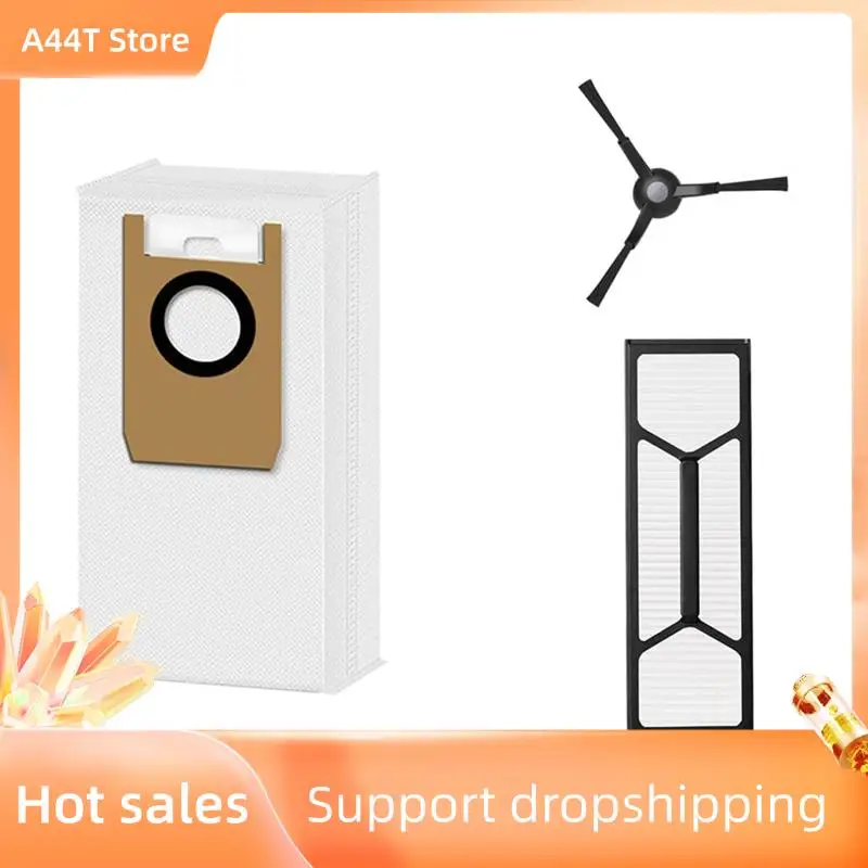 A44T для робота-пылесоса Eufy Omni S1/Omni S1 Pro, боковая щетка, моющийся фильтр, комплект аксессуаров для пылесборника