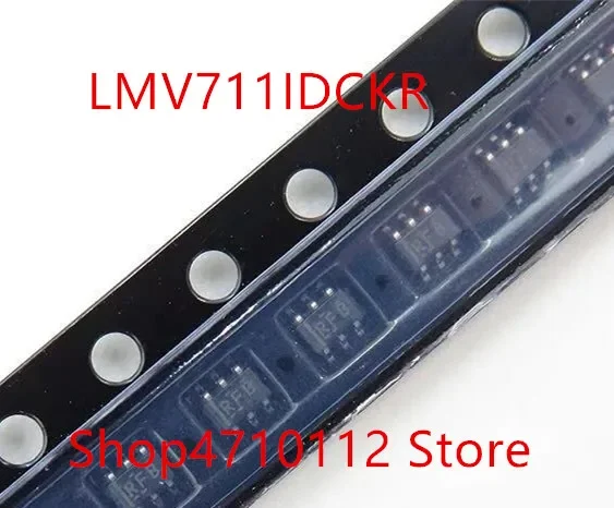 10PCS/LOT NEW LMV711IDCKR LMV711IDCKT LMV711 MARKING RFB SC70-6