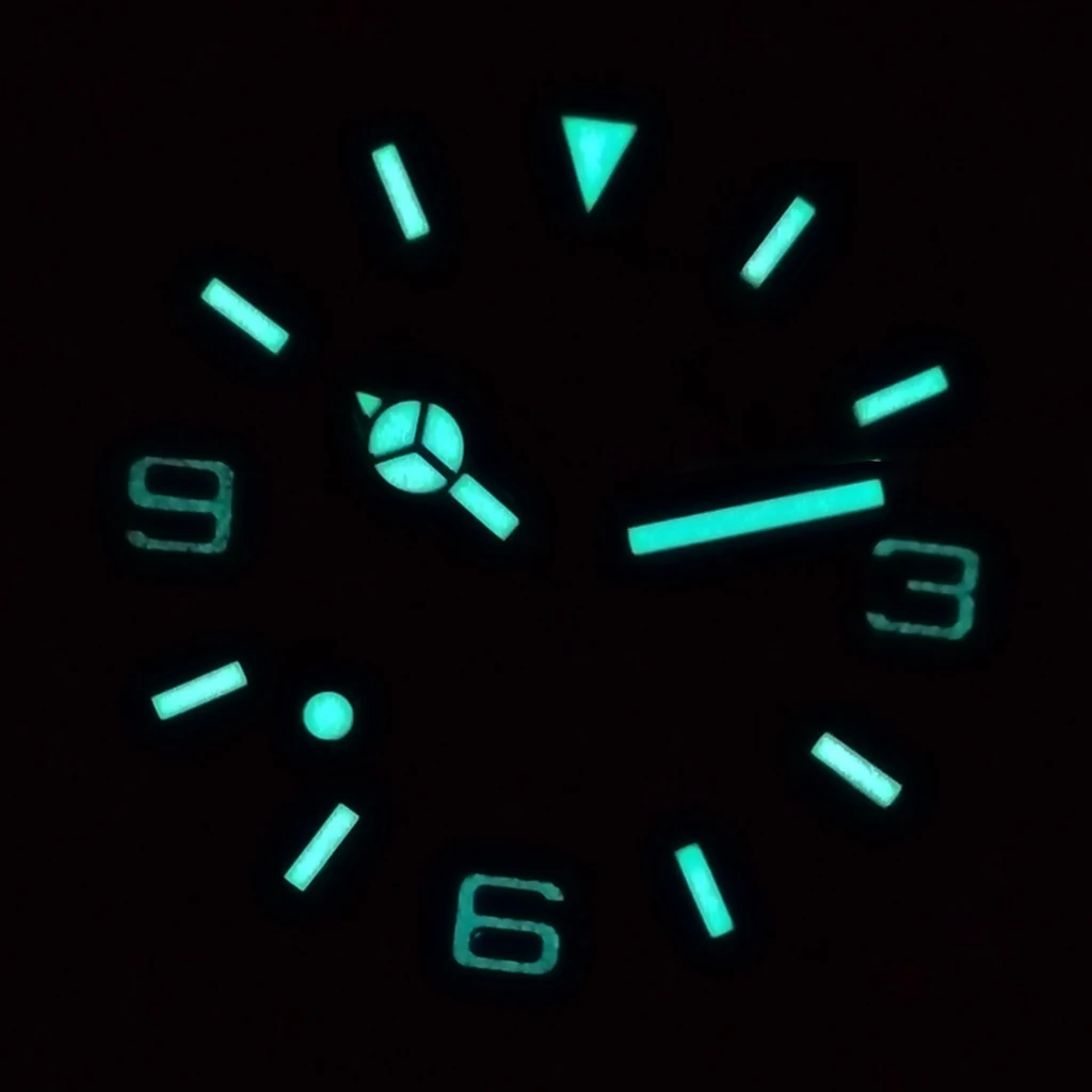 29mm Sterile Watch Dial With Hands Cyan Luminous For NH35 NH36 ETA2836 Miyota 8215 8205 821A DG2813 ETA2824 PT5000 Movement