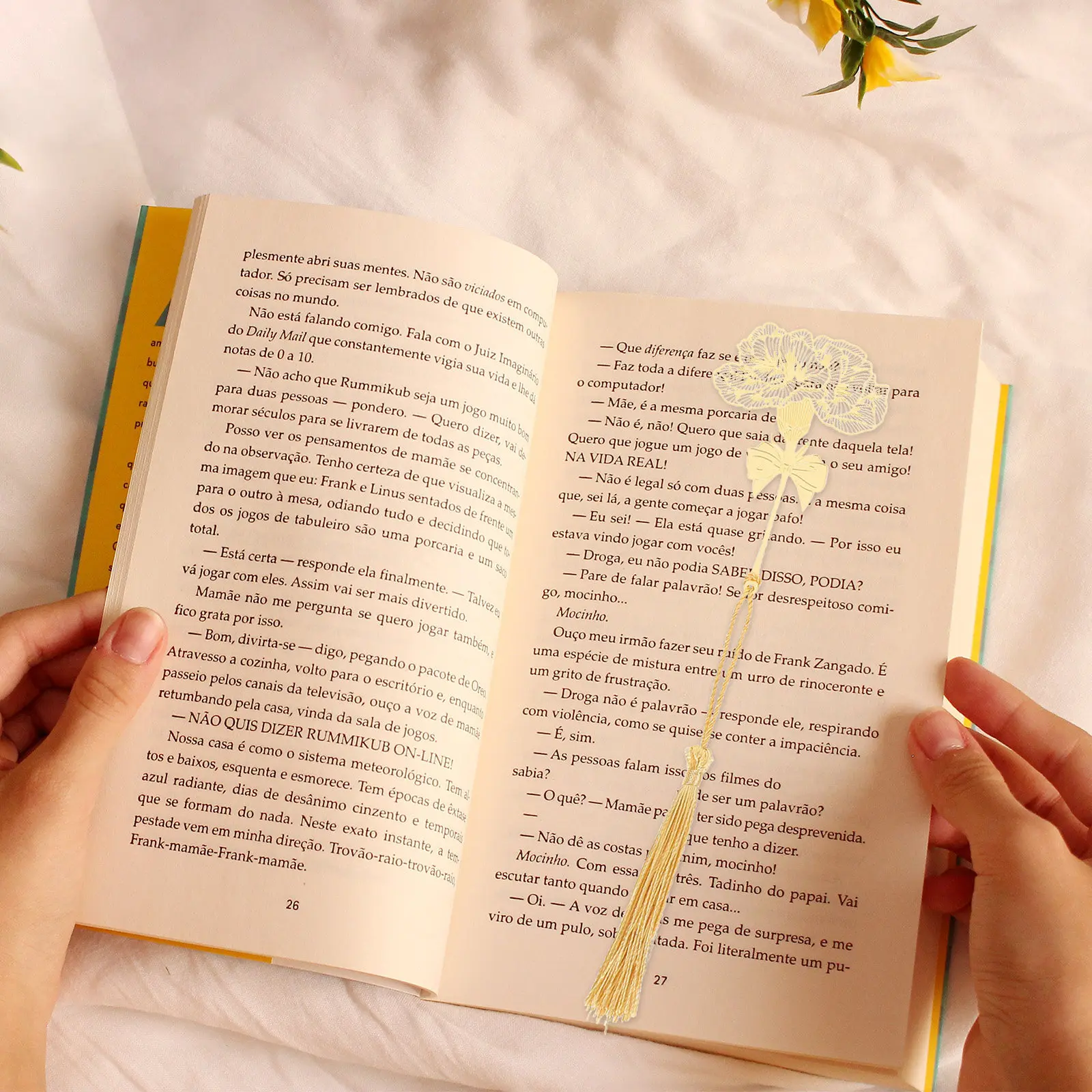 

Набор из 4 металлических закладок с кисточками и ажурным узором, винтажные декоративные подвески, ретро-стиль, уникальные легкие маркеры для чтения и аннотаций