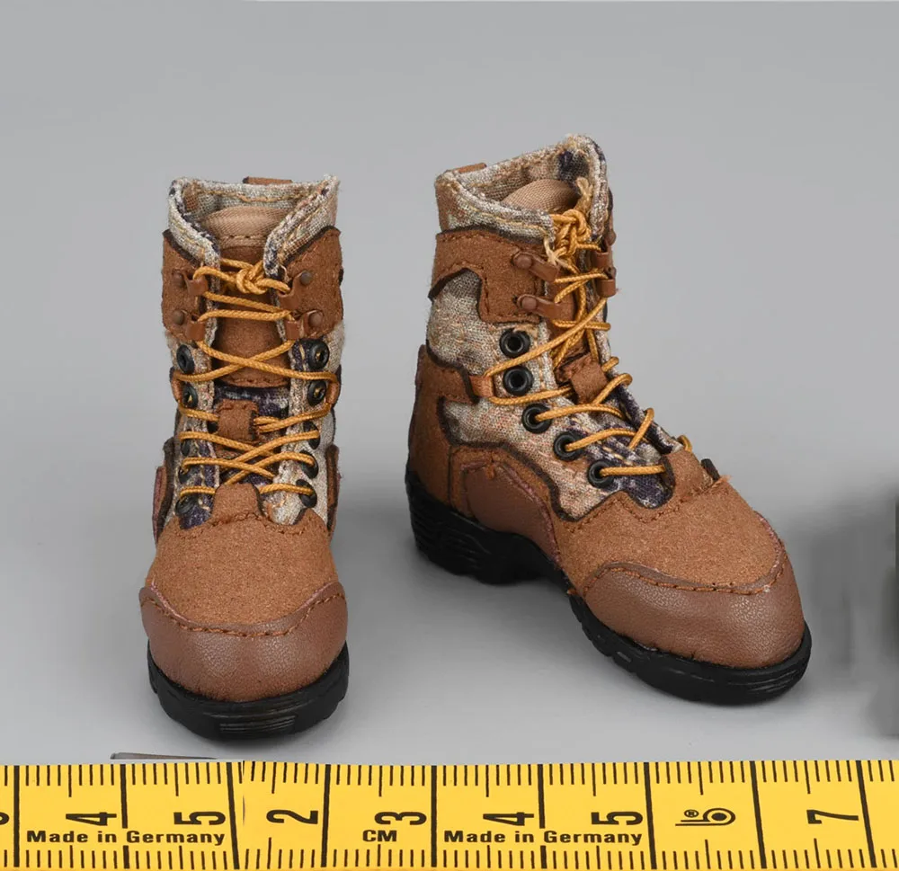 1/6 Flagset FS 73045B Asia Highland Wolf Soldier Warrior Guard Military Hollow Shoe Boots Gloved Hand Model Fit 12