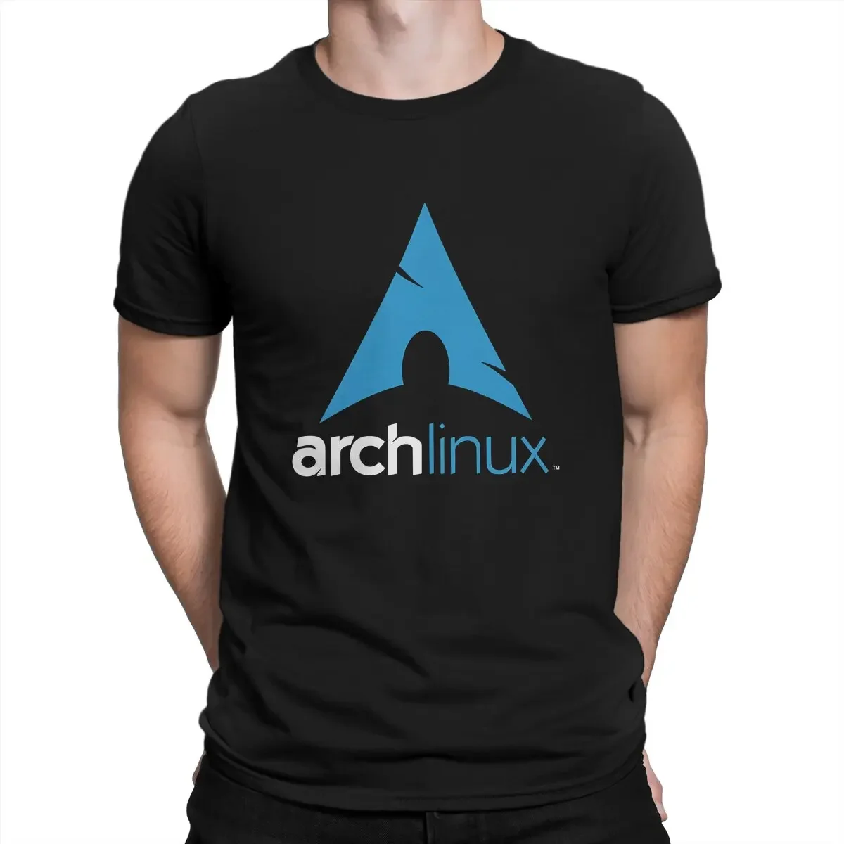 

heavyweight Informal New Arrival UTER Programmer Code Linux Arch Linux Vintage Alternative Men's Tshirt Polyester Streetwear