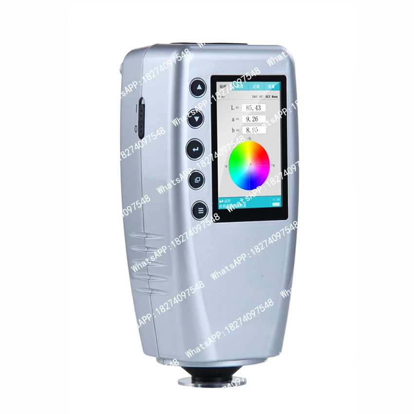 WR-10QC/WR-10 Portable Colorimeter Color Analyzer Digital  Tester  Difference Meter TFT  Display
