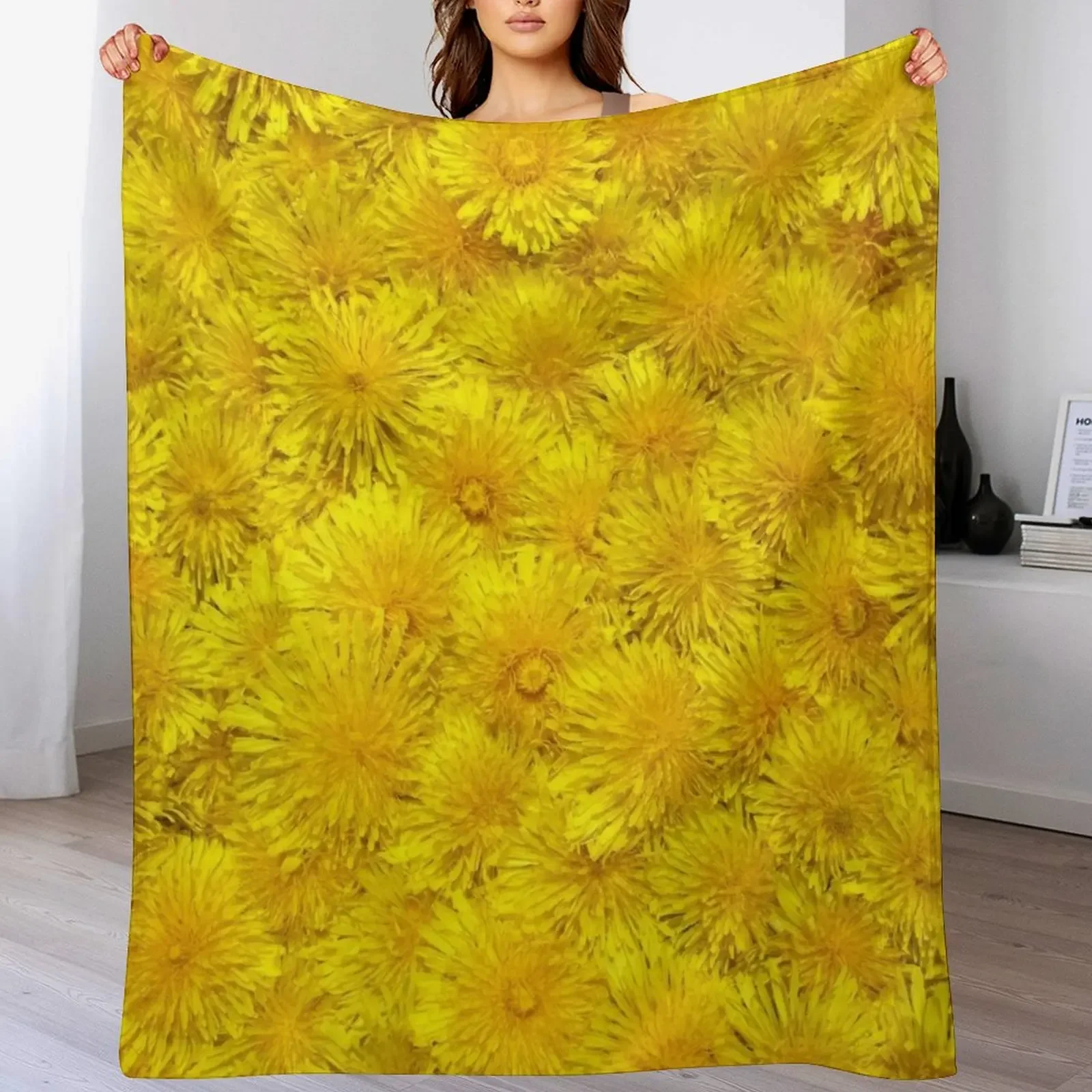 Bouquet of dandelions2 Throw Blanket Blankets Sofas Of Decoration Soft Beds Thermals For Travel Blankets