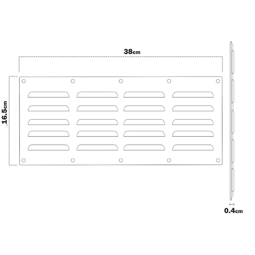 Efficiently Designed Stainless Steel Vent Plate for Masonry Fire Pits Allows Proper Air Entry to Enhance Flames