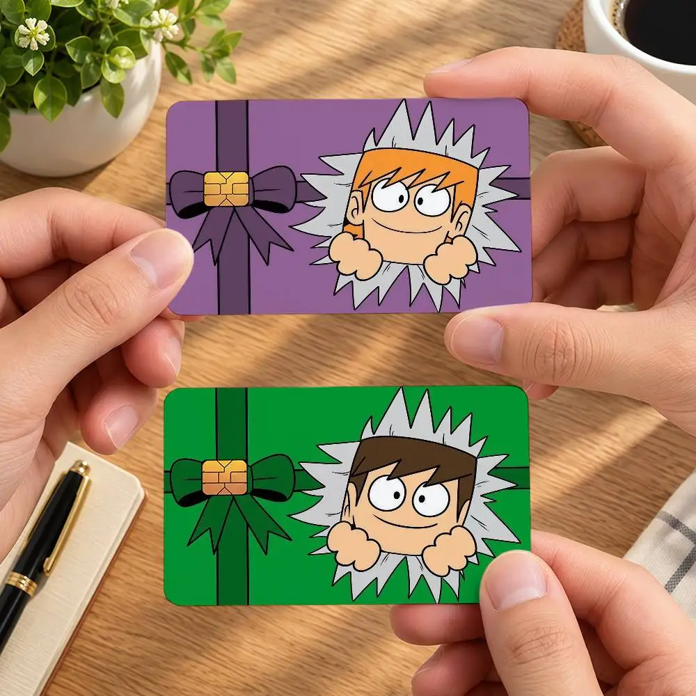 E-Eddsworld Tord Animation Ideal gift wrapping option credit card cover stickers original design card stickers