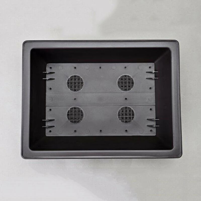 

Пластиковый прямоугольный цветочный горшок для бонсай, рассады, выращивания в помещении и на улице, для балкона, сада, огорода, для выращивания трав