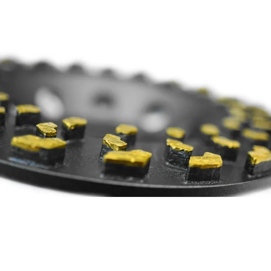 Megatron Disco diamantato da 7" per rimozione molatura a tazza diamantata per qualsiasi vernice per calcestruzzo, colla epossidica e mastice con CDB New Techlogy Megatro