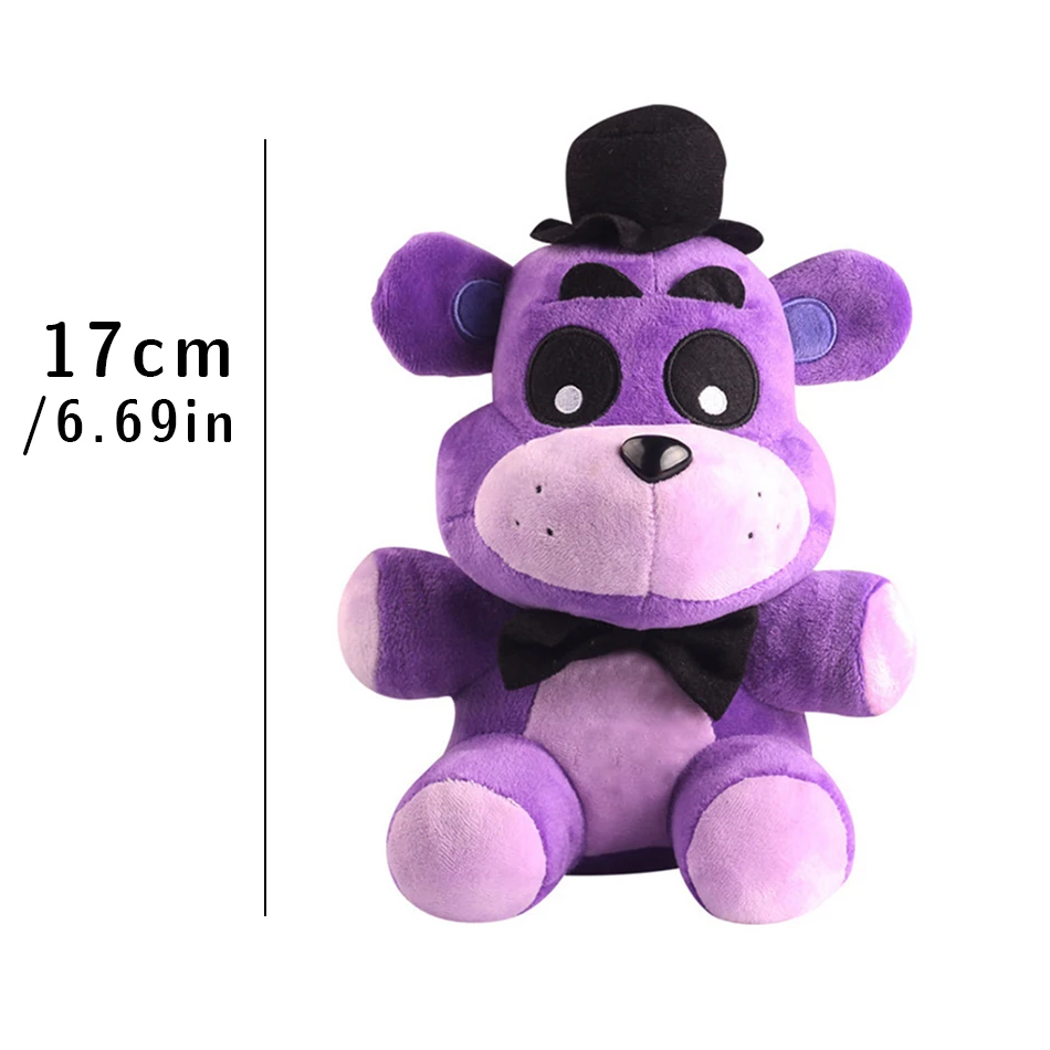 2026 Neue Fiver Night At Freddy Fnfa Niedliche Plüschtiere Spielpuppe Bonnie Bear Foxy Cartoon Gefüllte Puppen Freddy Spielzeug Geschenke – Detail 3