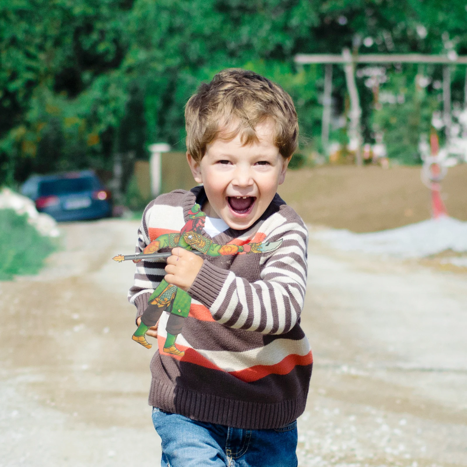 Creatieve Diy Shadow Kit Educatieve Chinese marionet Theater Traditionele schaduwpoppen voor kinderen Theaterprestaties