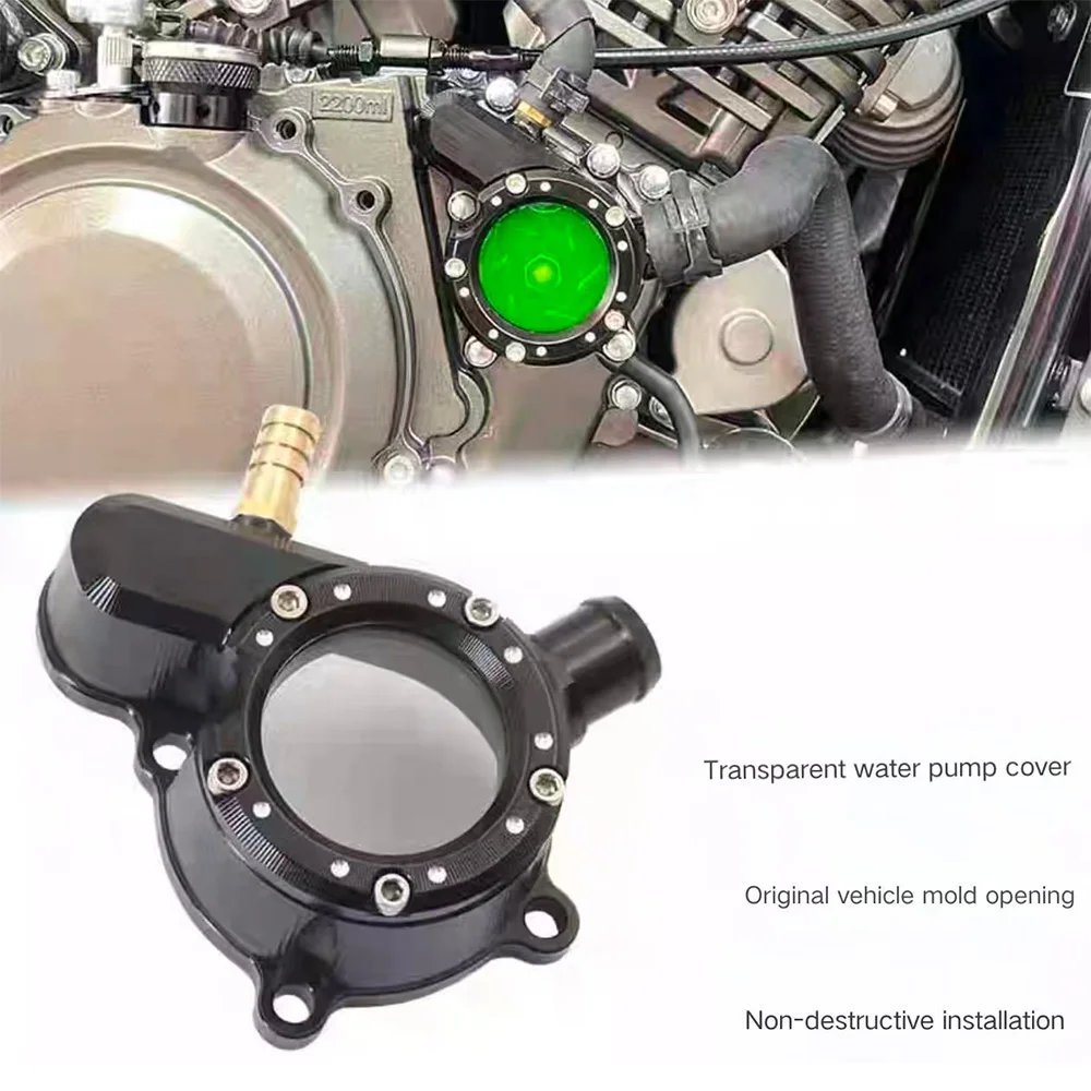 For Benda BD 300 BD300 Modification transparent water pump cover coolant CNC decorative cover