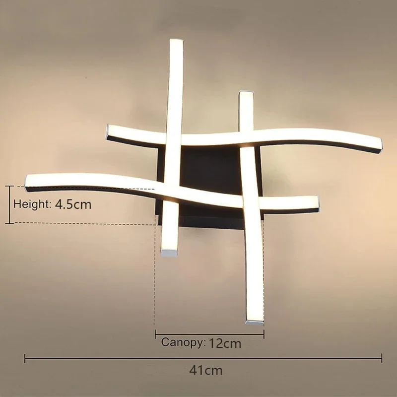 مصباح سقف LED بتصميم حديث ، مصباح إضاءة ، مصباح لغرفة المعيشة ، غرفة الطعام ، غرفة النوم ، الرواق ، الممر ، ديكور المنزل