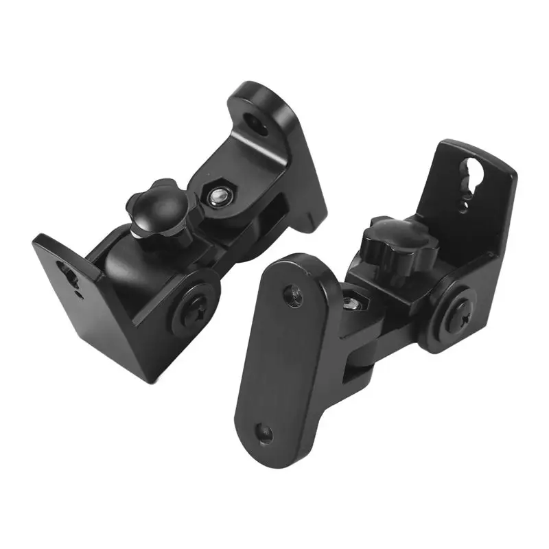 

A92Z Speaker Wall Mount Bracket, Zinc Alloy Universal Surround Sound Wall Holder Stand(2 PCS)