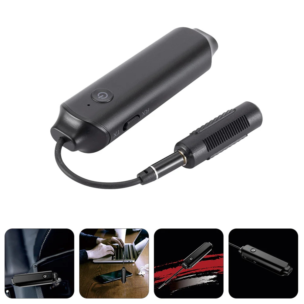 محول الصوت جهاز ريسيفر استقبال وإرسال لاسلكي 3.5 ملم Aux جهاز مثبت على السيارة المنزلي جودة صوت عالية الدقة #1