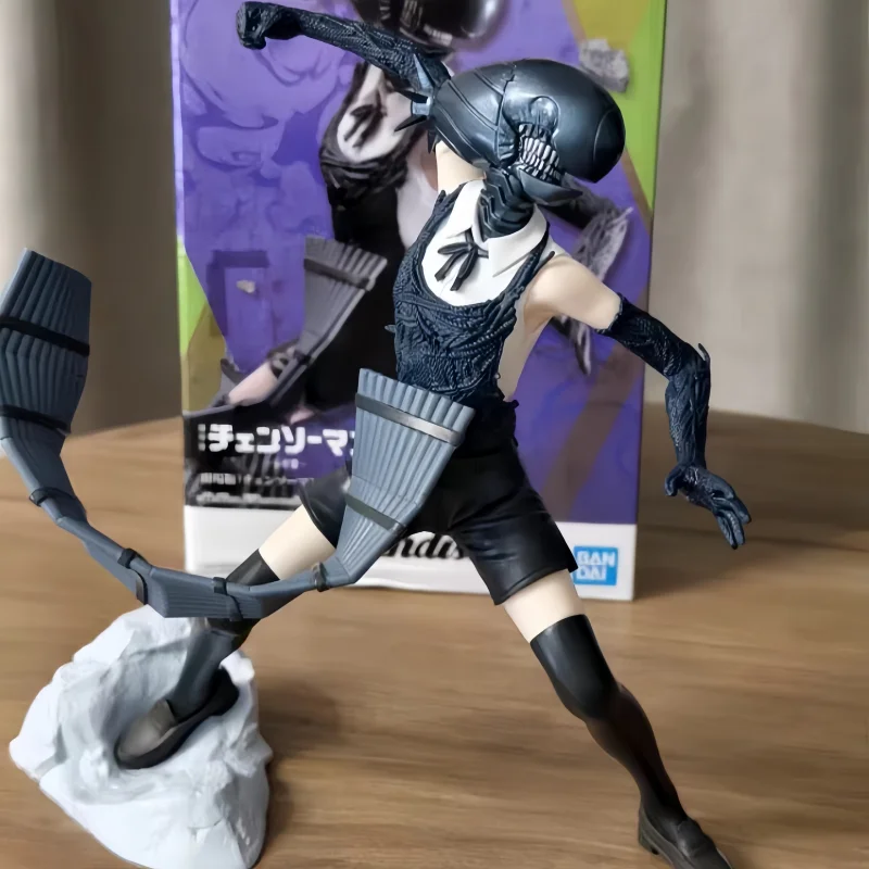 Véritable Bandai Banpresto tronçonneuse homme Grandista Reze PVC Original Anime Figure modèle Garage Kit Collection ornement jouets cadeaux